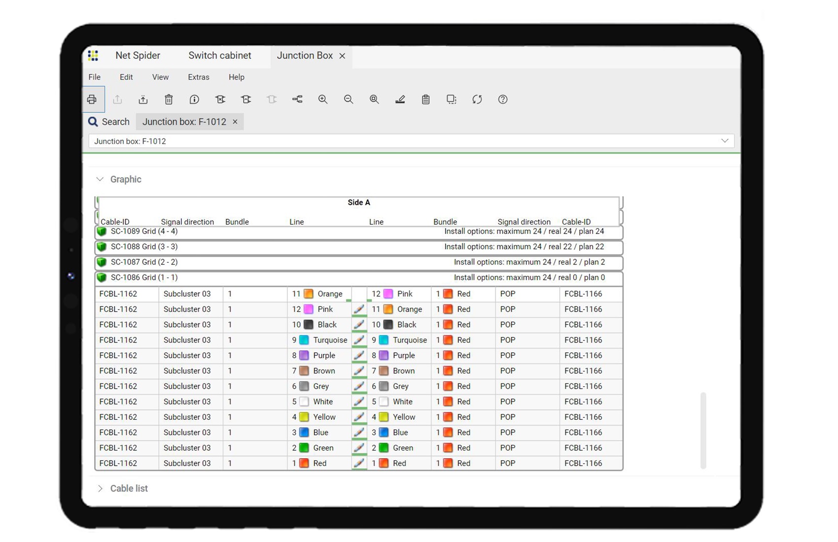 Cable Management Software FNT Software FNT Software